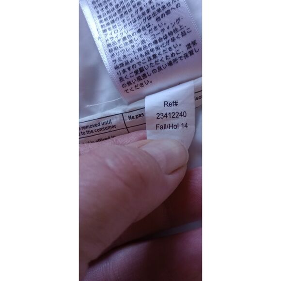 Eddie Bauer Women's Size Medium White & Black Paid Puffer Vest - Picture 10 of 11